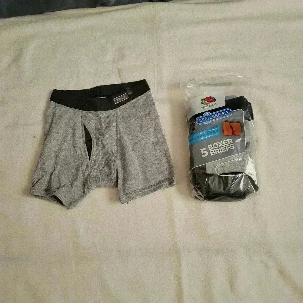 Fruit of the Loom Boys Boxer Briefs S NWOT